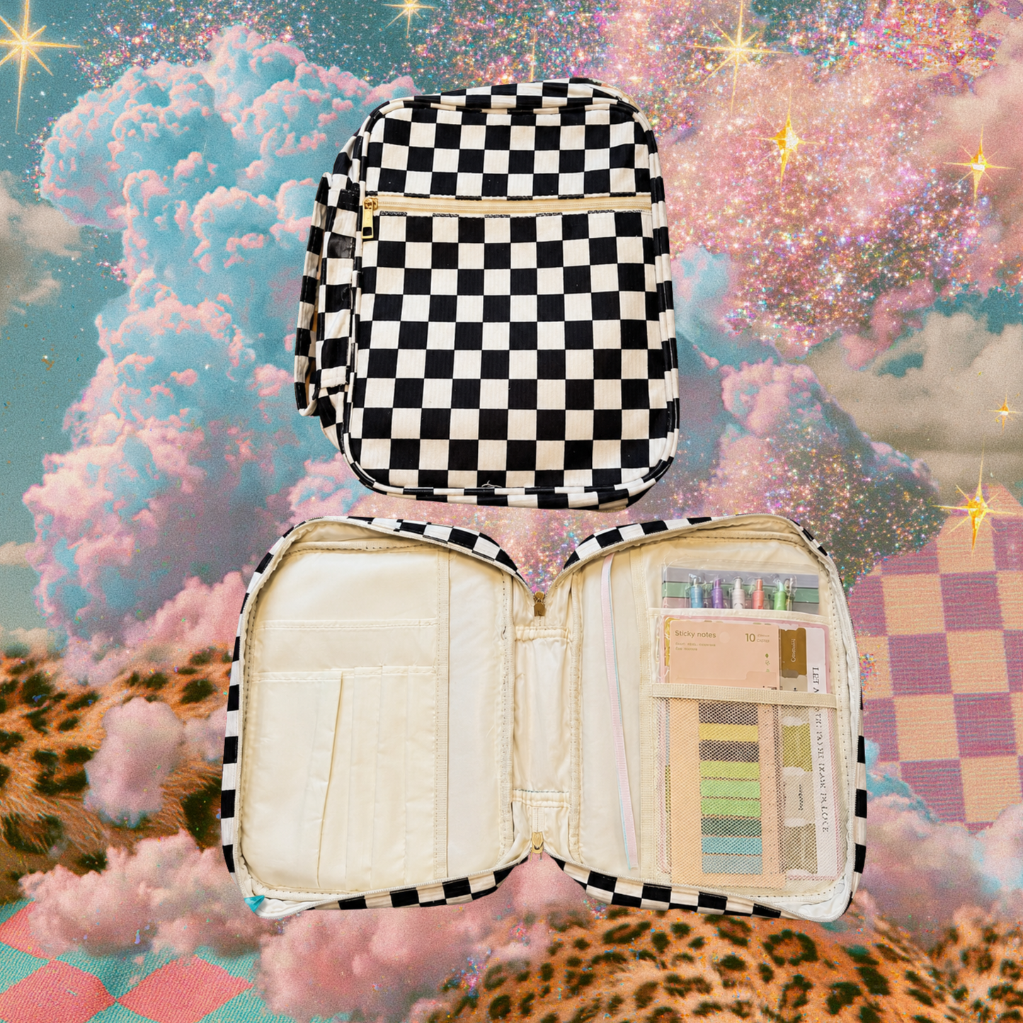 Corduroy Checkered Bible Bag