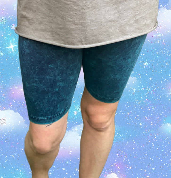 Teal Acid Wash