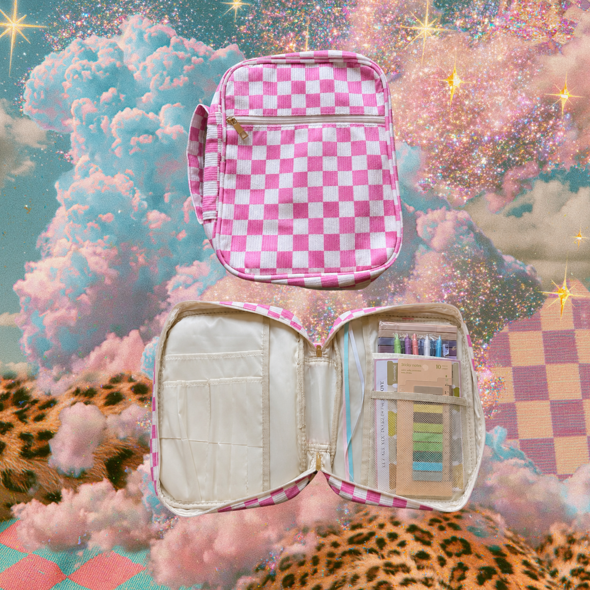 Corduroy Checkered Bible Bag